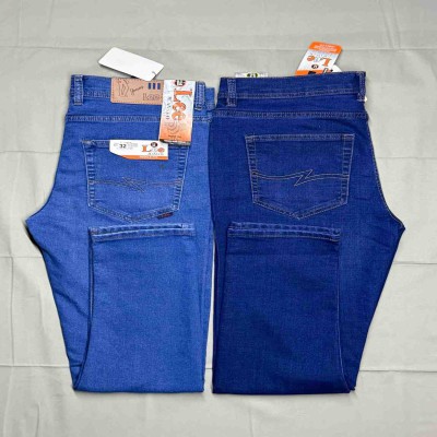 lee jeans pant slim fit deep & sky combo