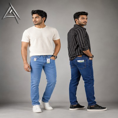 Boss Jeans Pant Deep & sky combo