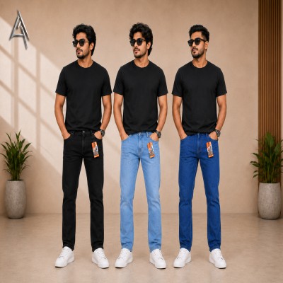lee jeans pant slim fit 3pcs combo