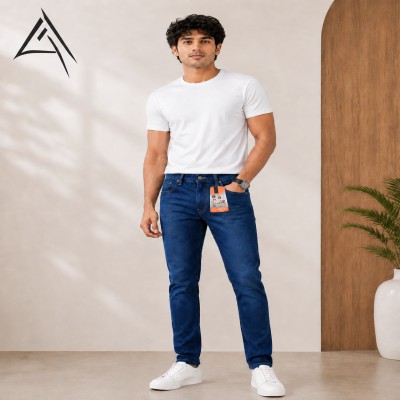 lee jeans pant slim fit deep blue
