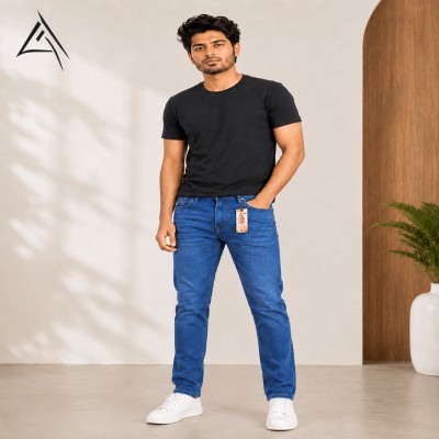 lee jeans pant slim fit sky blue
